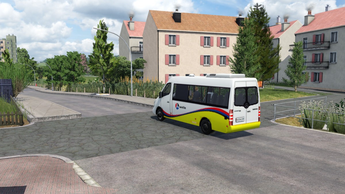 A Welle Bus in der Kirchbergstrasse