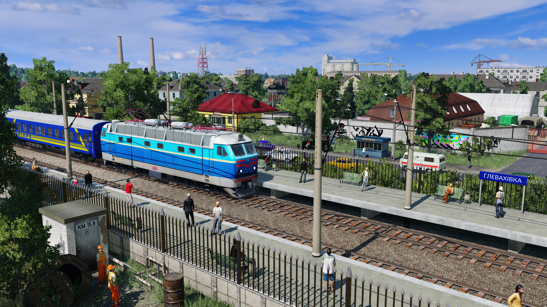 [TpF1] ChS4 passing through station