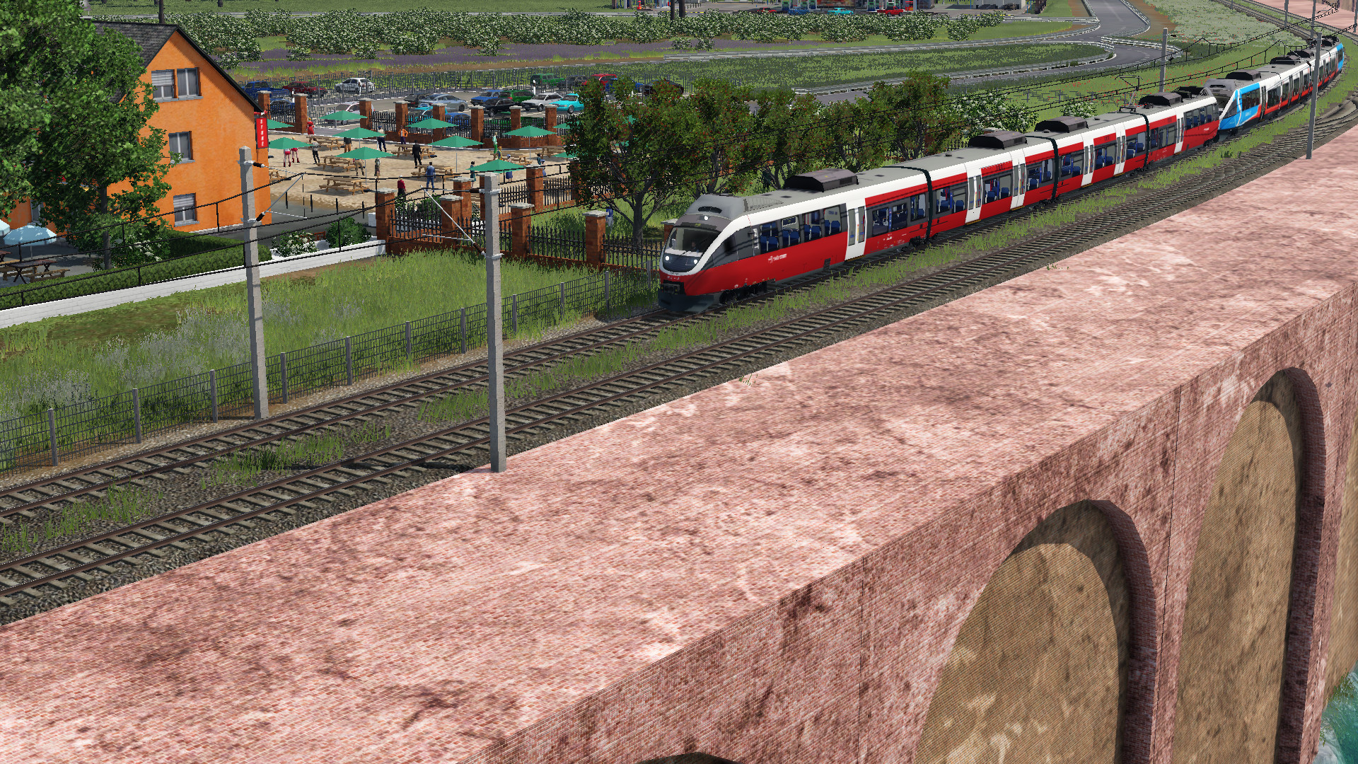 ÖBB 4024 in MAV und in S-Bahn OÖ-Lackierung