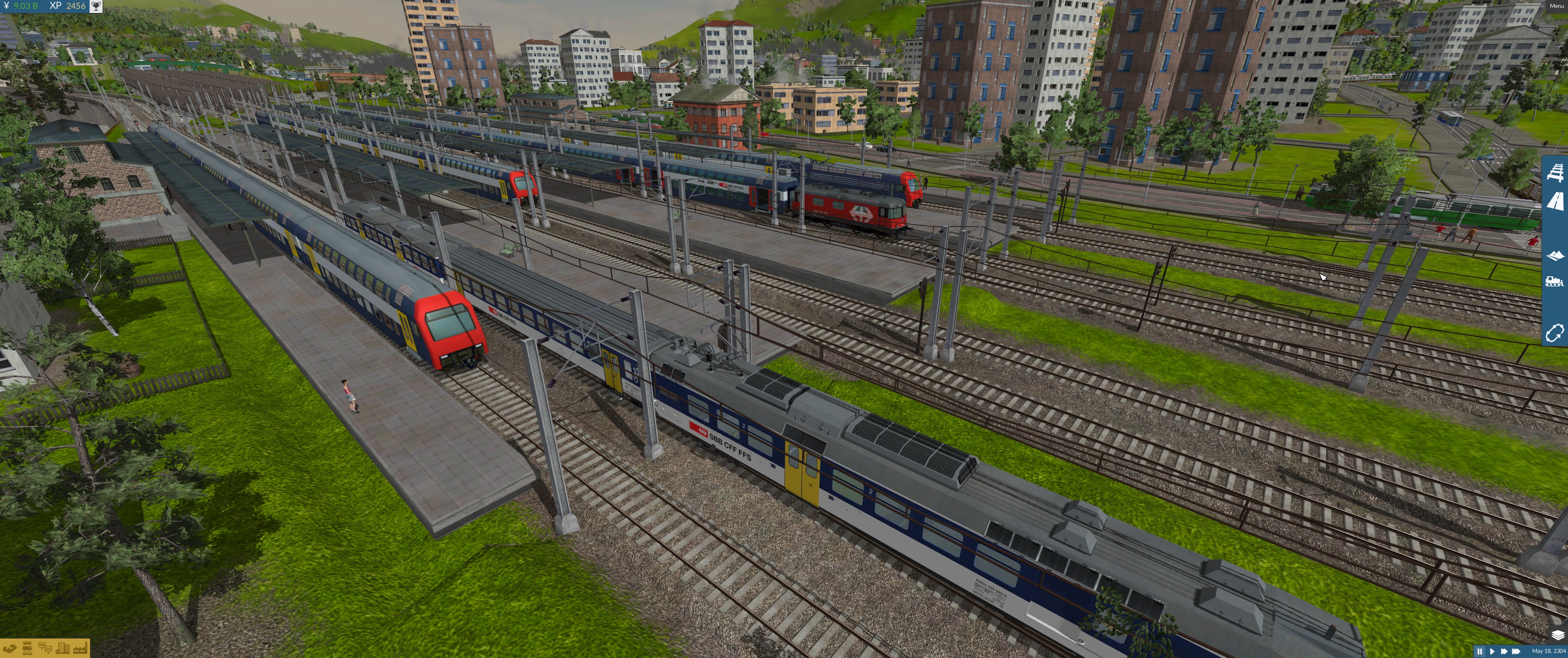 Bahnhof Bonstetten und Bonstetten Leu