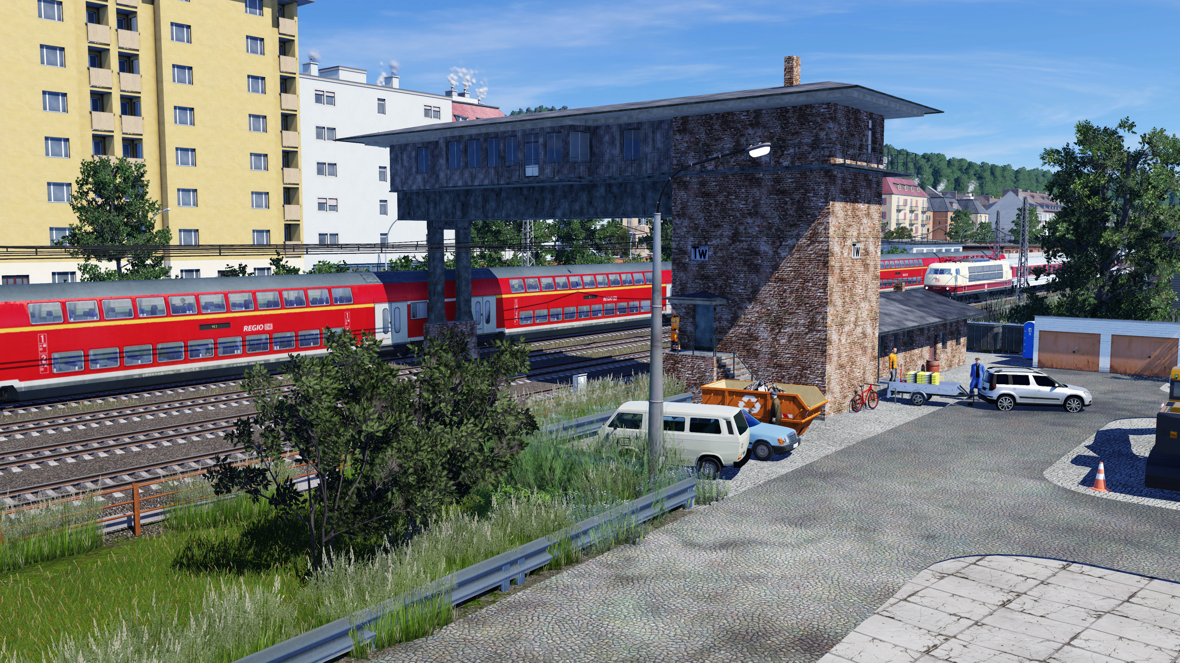 Einfahrtsbereich vom Hauptbahnhof