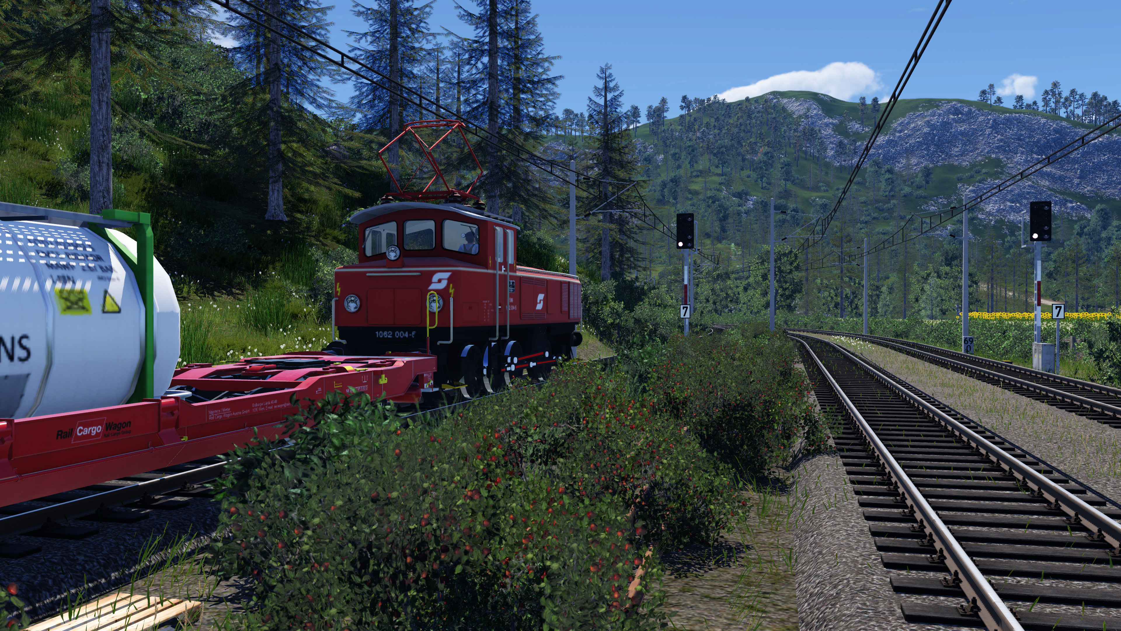 Blick in die Berge