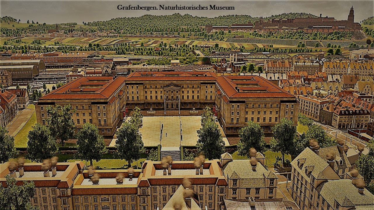 Naturhistorisches Museum Grafenbergen - Postkarten Stil