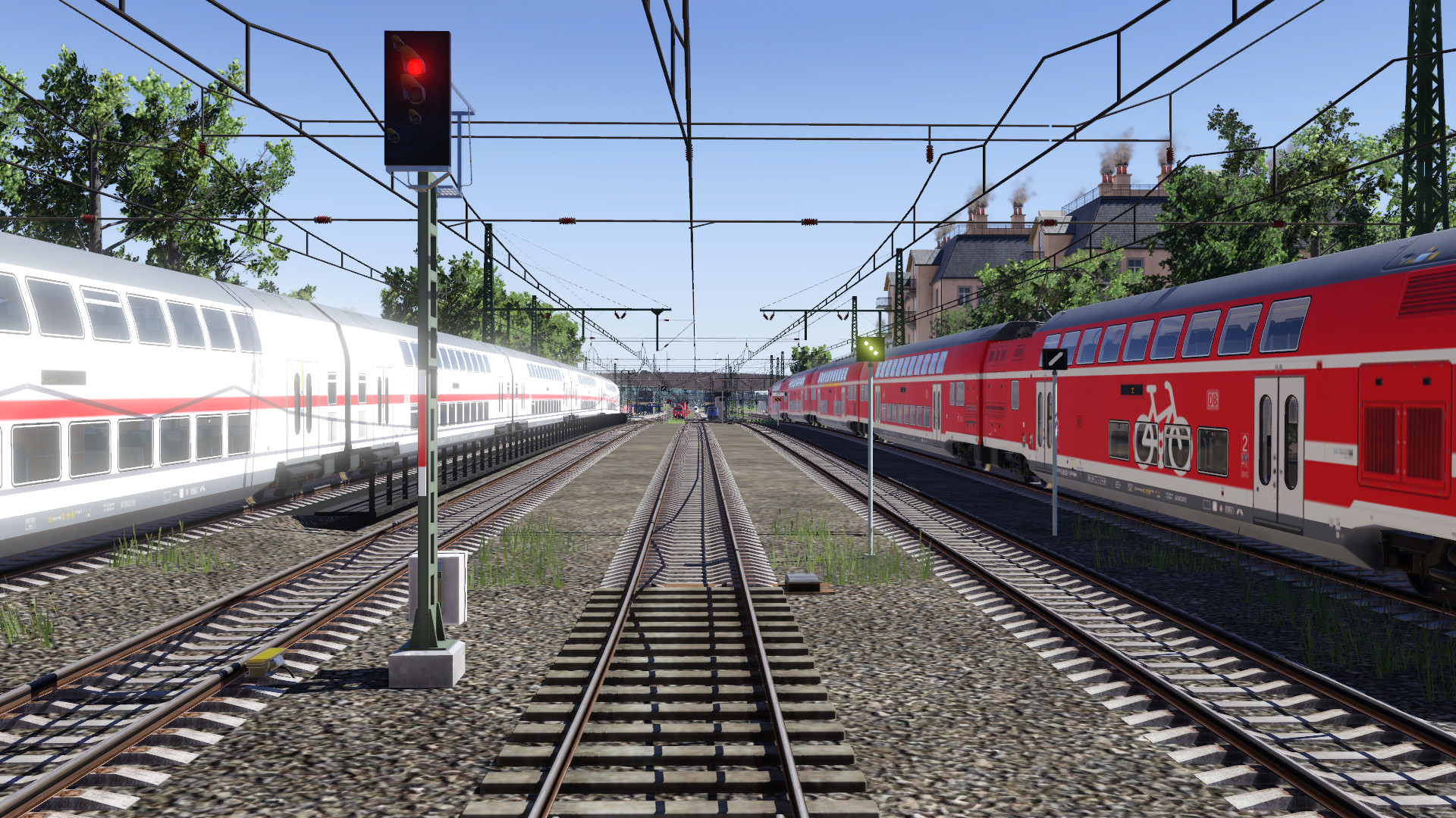 Weiß und Rot
