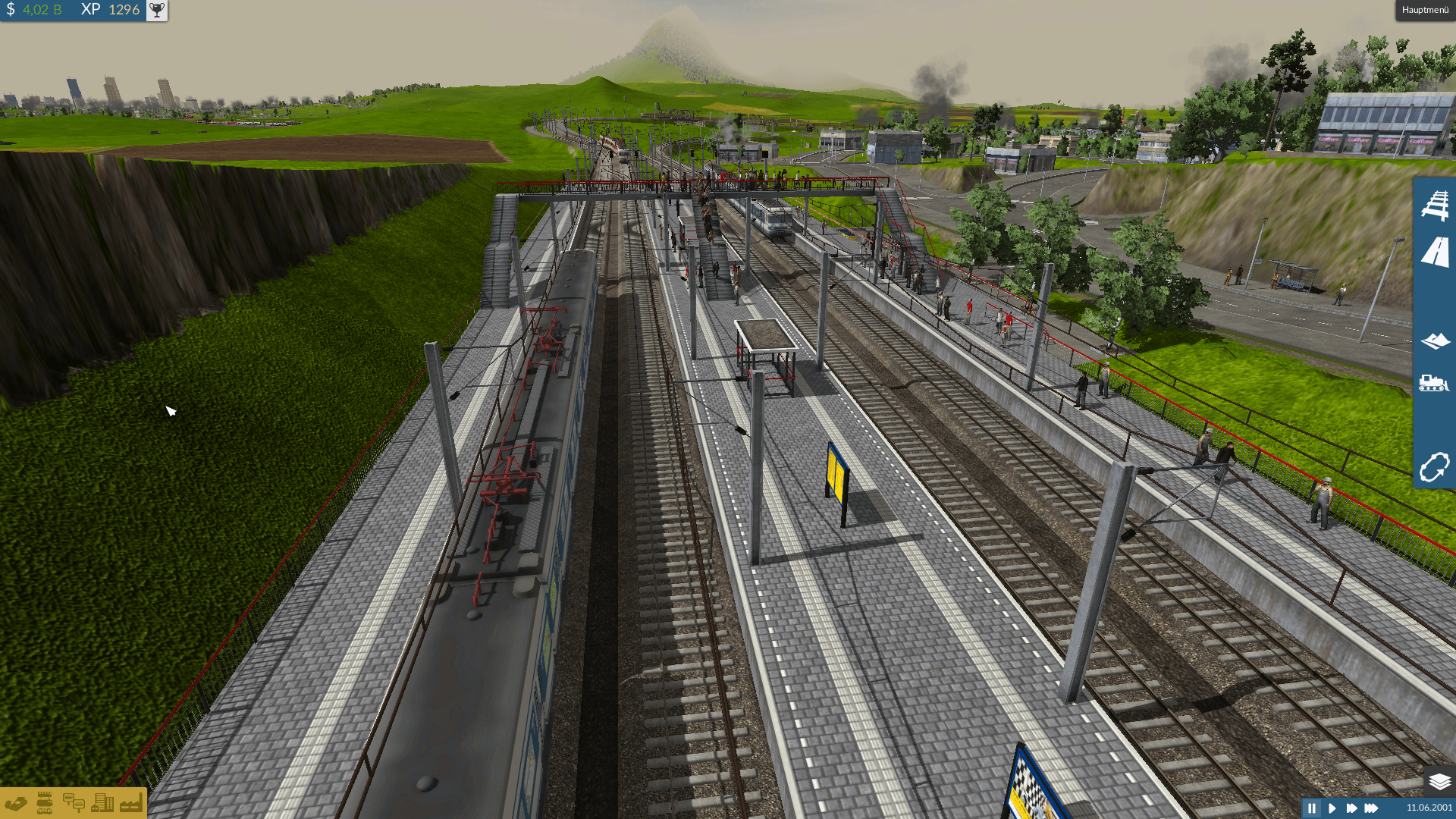 Gera-Nord nach Umbau wg. kreuzungsfreier Einfädelung der S-Bahn Gera-Tambach