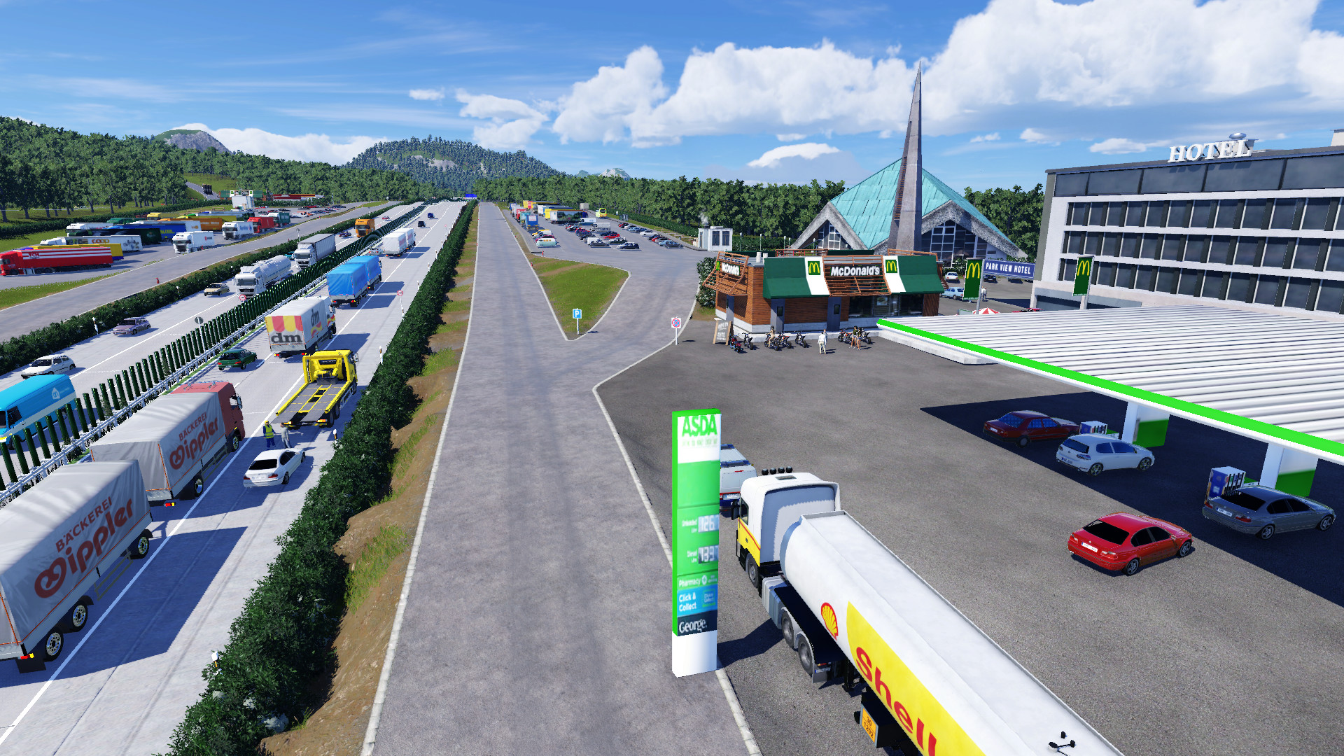 Autobahnraststätte