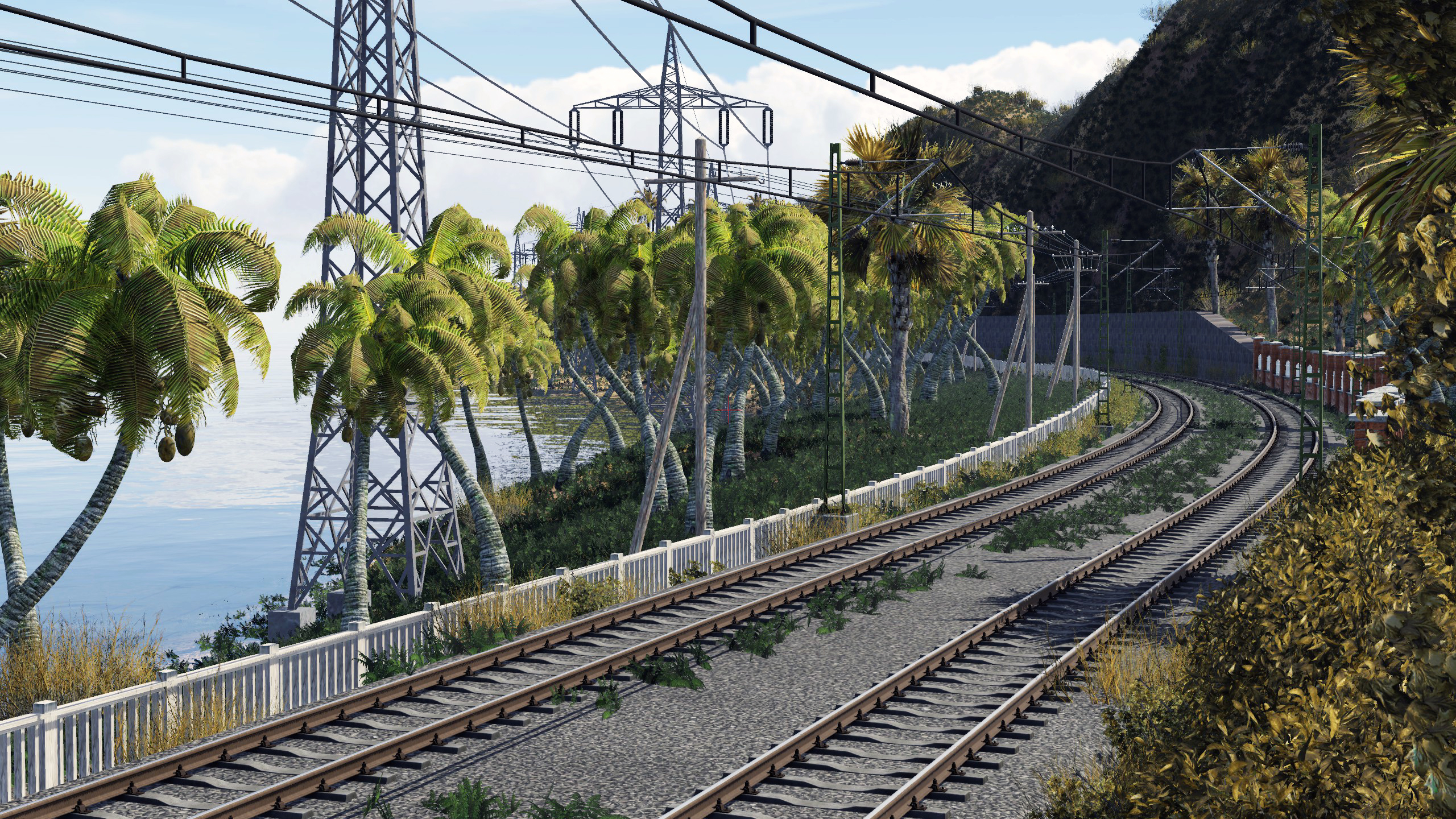 Coastal railway