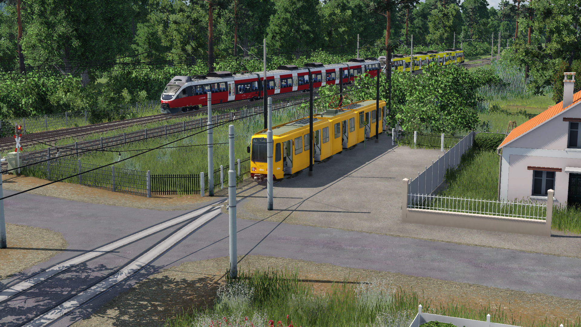 Stumpfendstelle Stadtgrenze