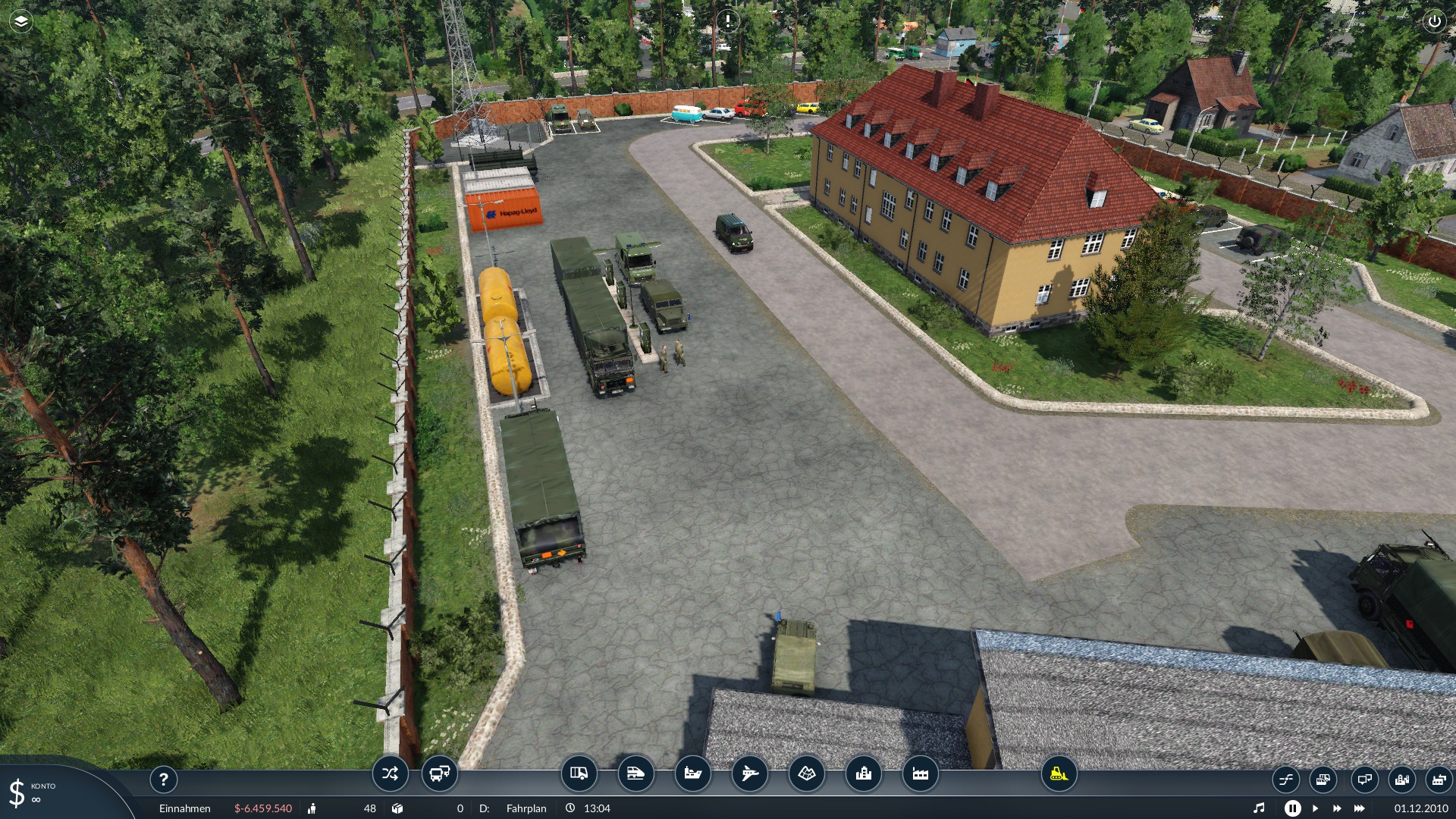 Logistikbataillon 5, Klein Berga