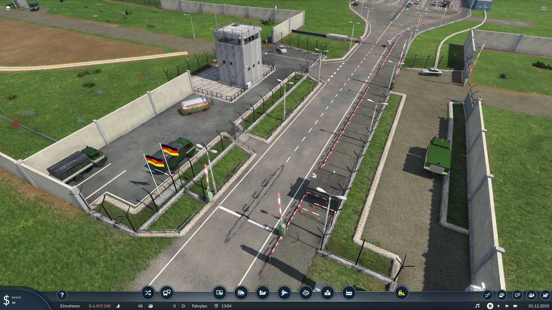 DDR-Grenzübergang Klein Berga