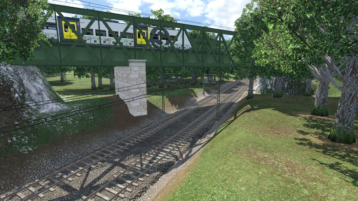 Mireo auf der Brücke
