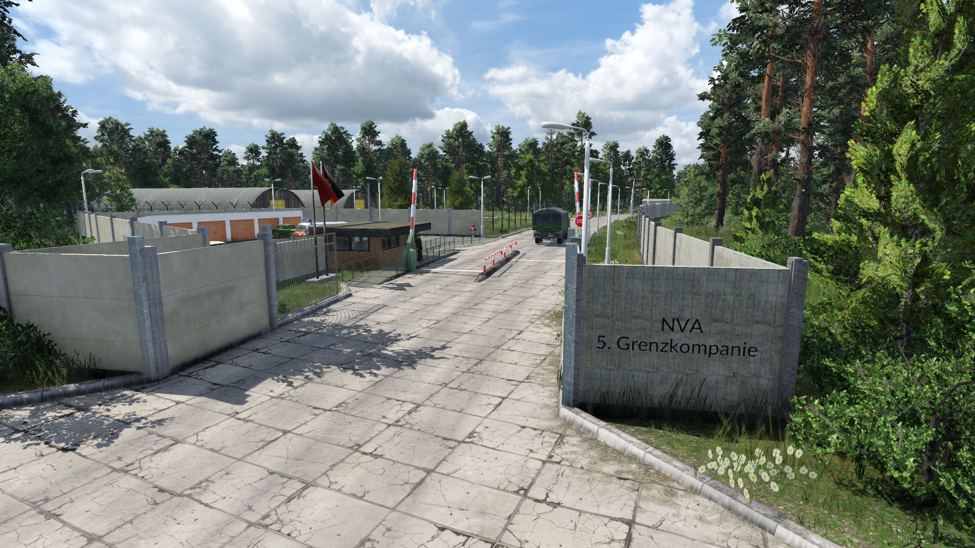 NVA-Kaserne der 5. Grenzkompanie