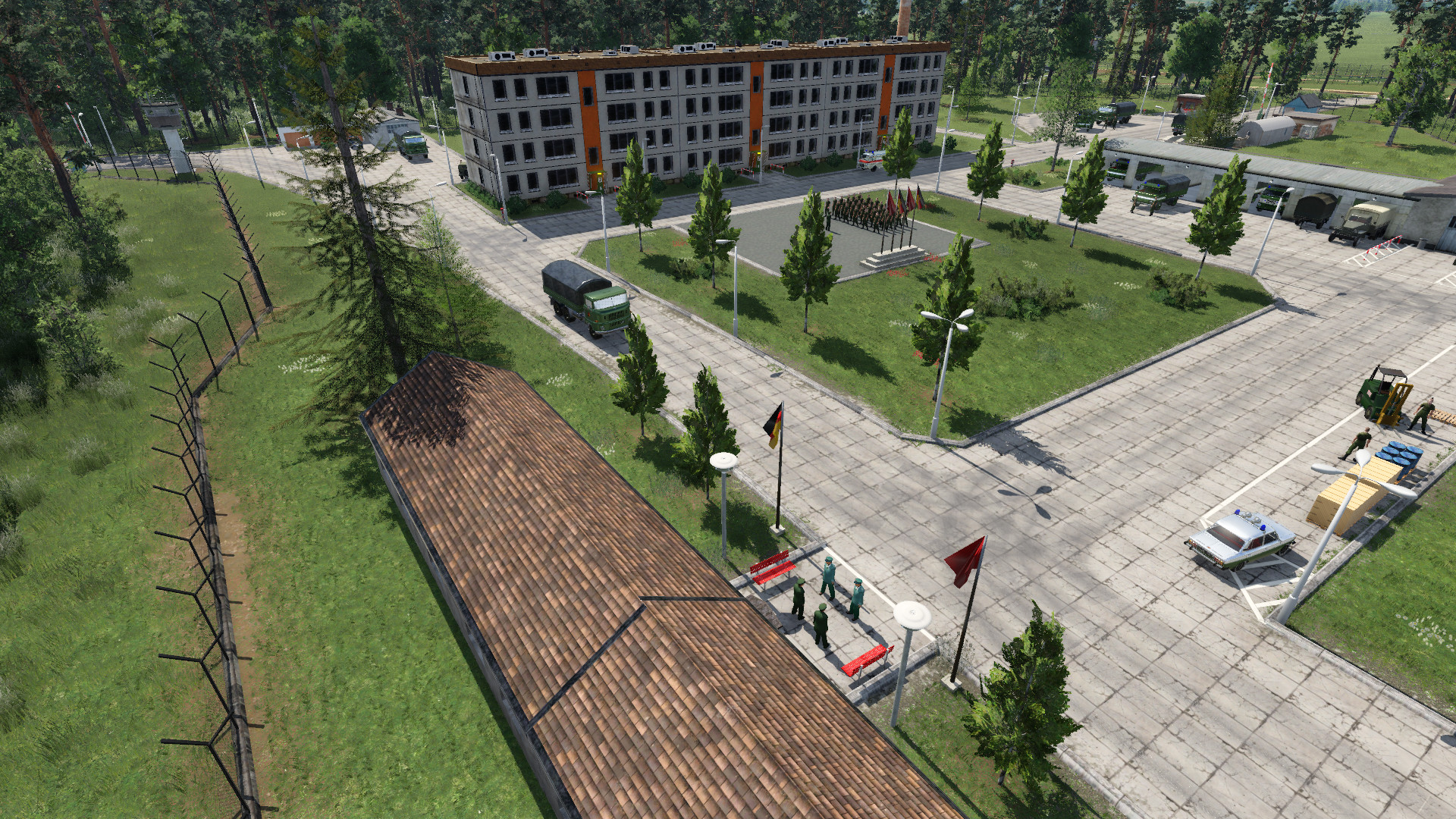 NVA-Kaserne der 5. Grenzkompanie