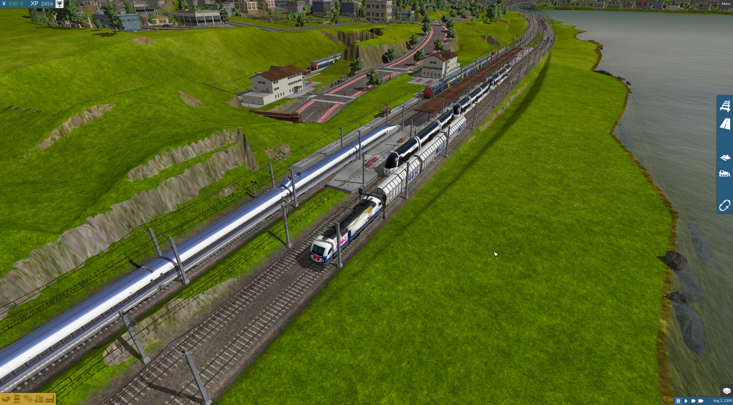 Viel Verkehr auch am Rande der MegaCity1