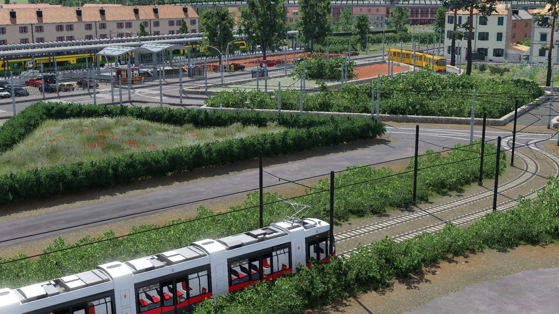 Betrieb beim Bahnhof Nord