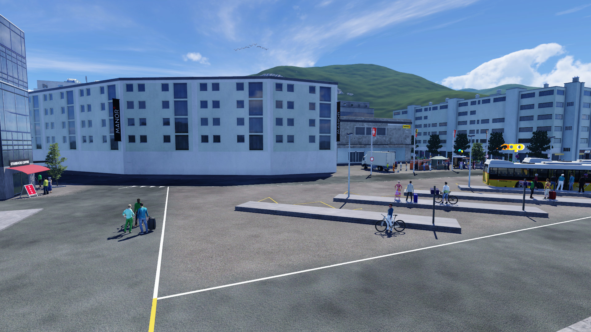 Bahnhofsplatz Thun WIP