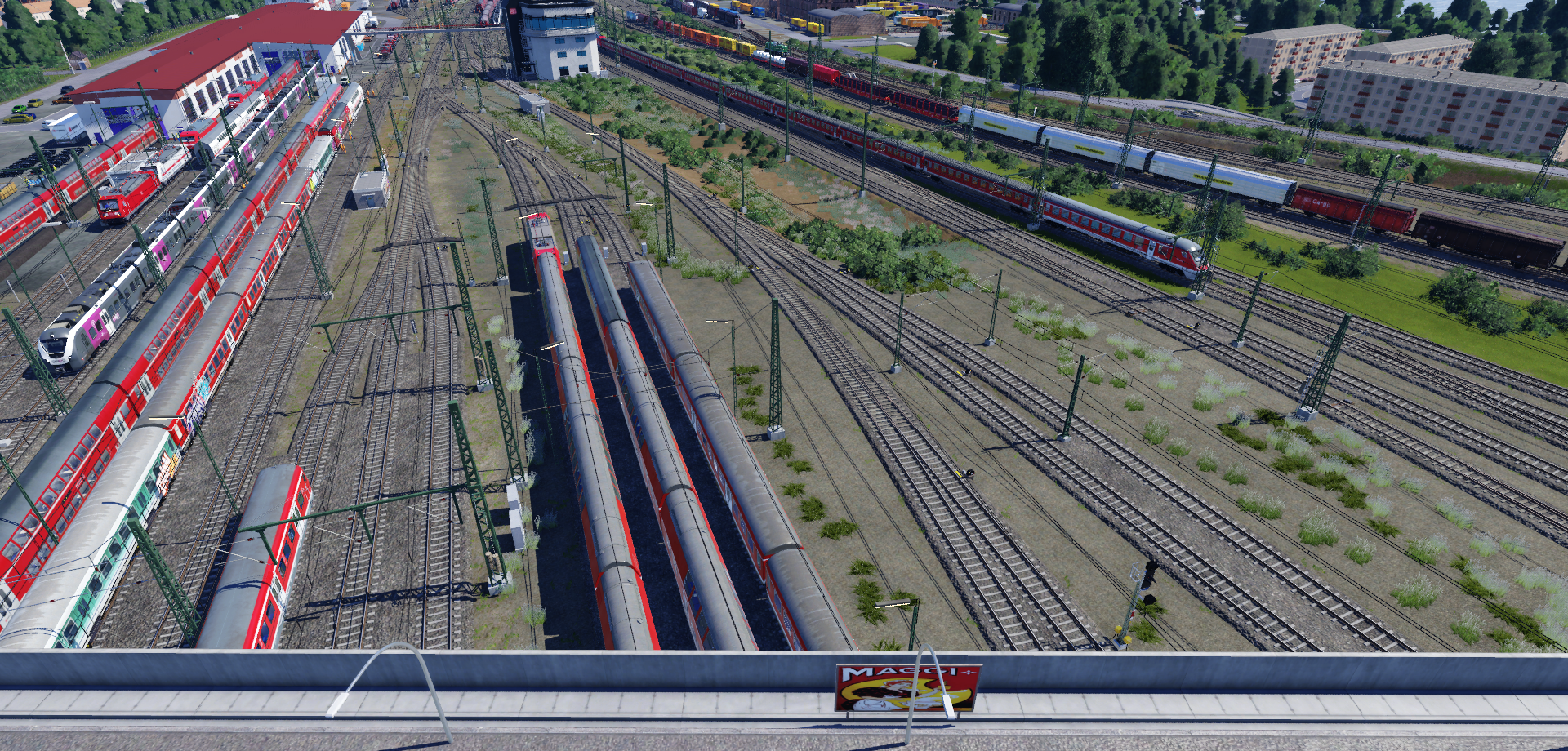 Gleisvorfeld Nord Ludwigsstadt Hbf