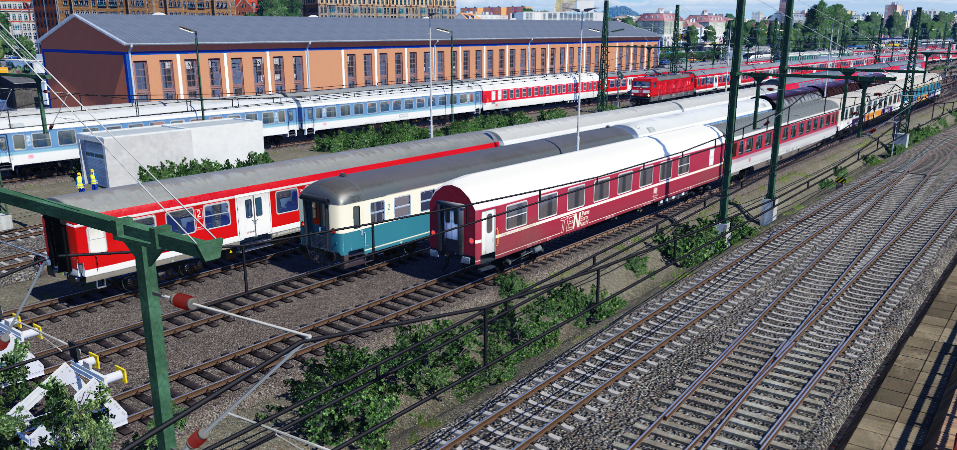Abstellung ausgemusterter Wagen