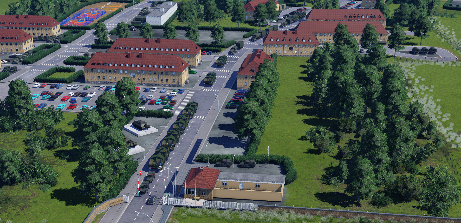 Kaserne work in Progress
