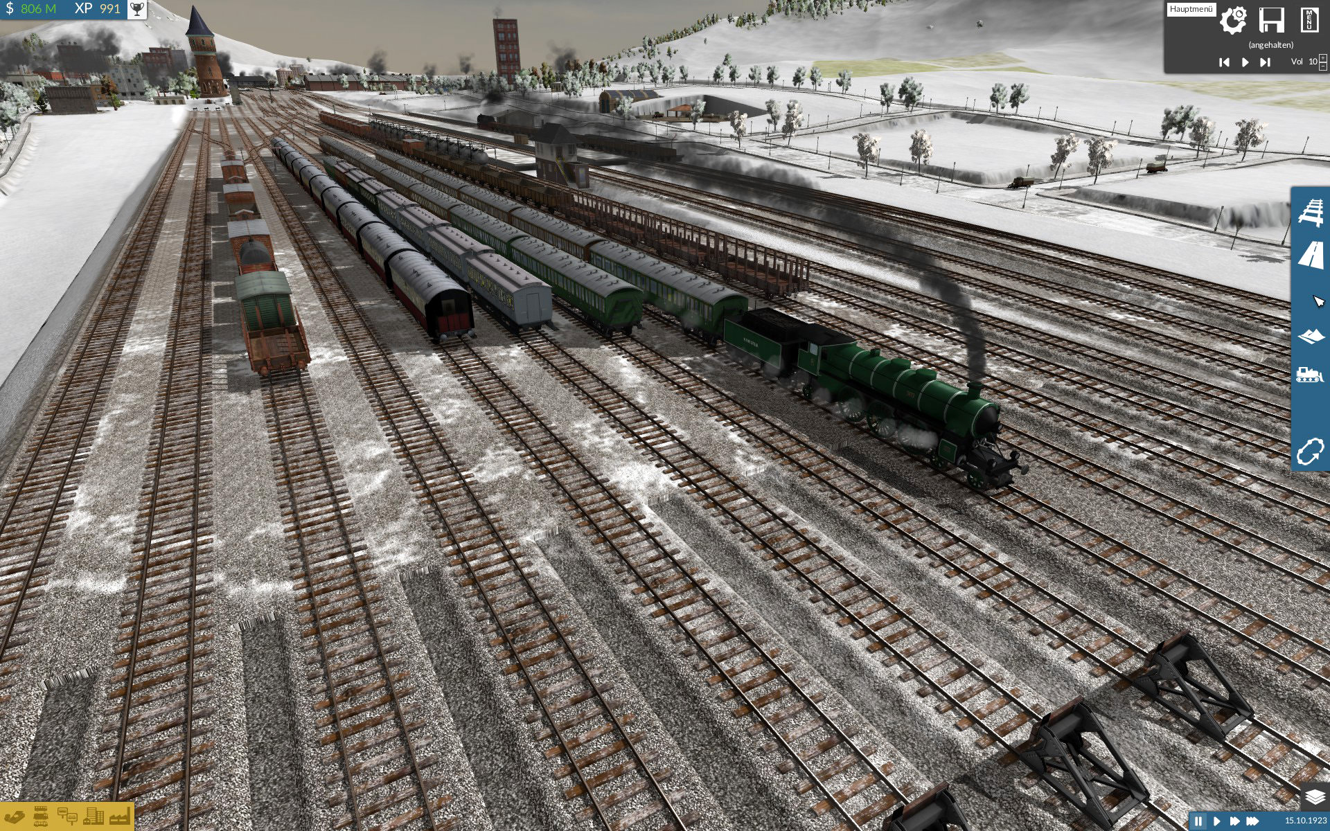 Abstellgleise und Güterbahnhof Weiden