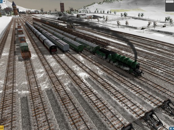 Abstellgleise und Güterbahnhof Weiden