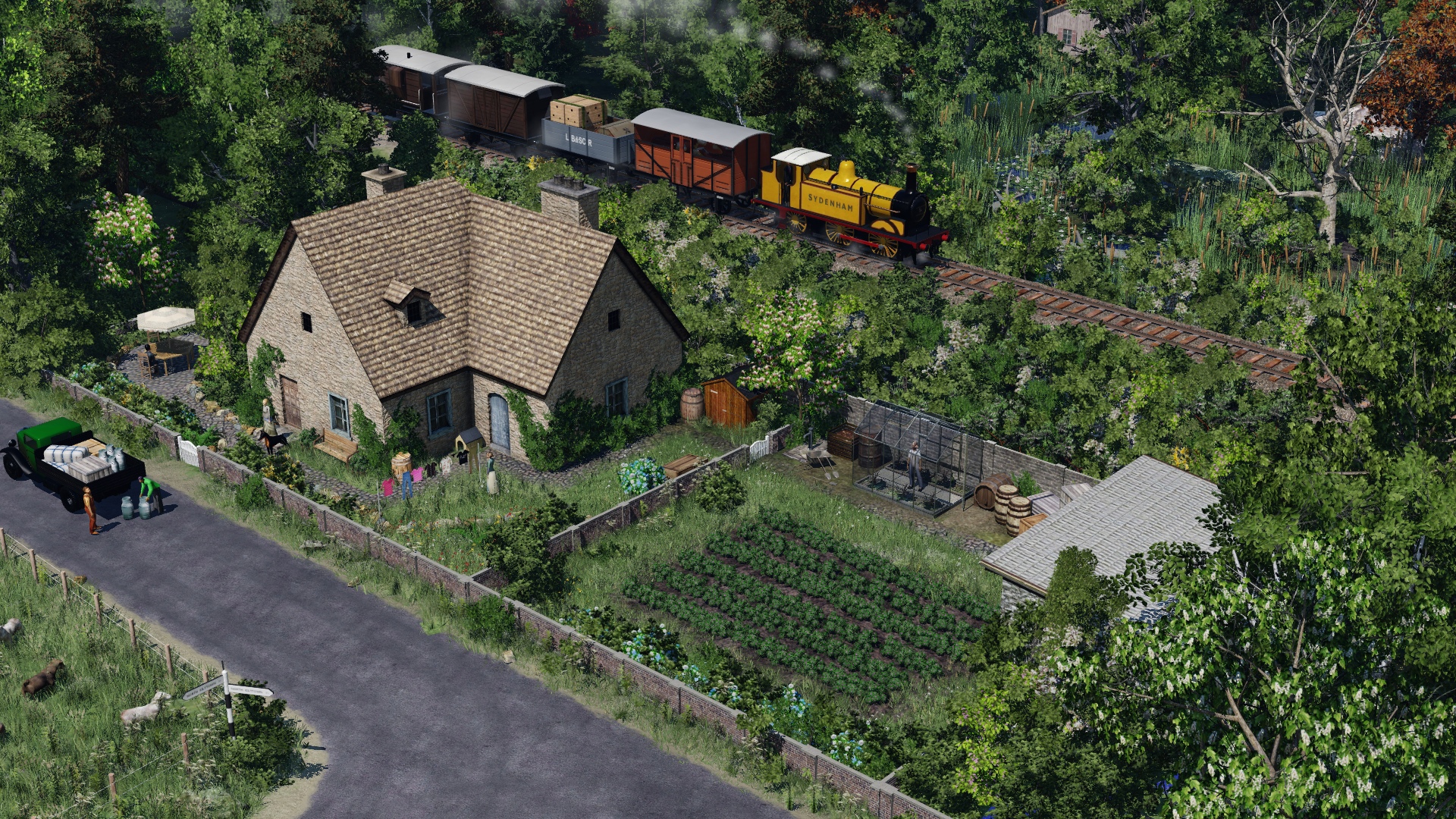 [TpF1] Rural train line