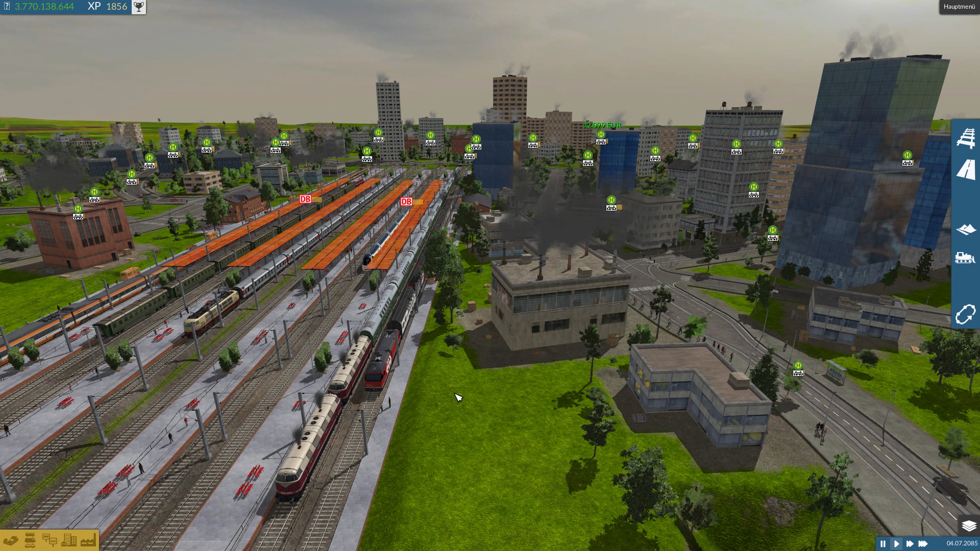 Langzeit Test 5 etwas Stress im Hbf