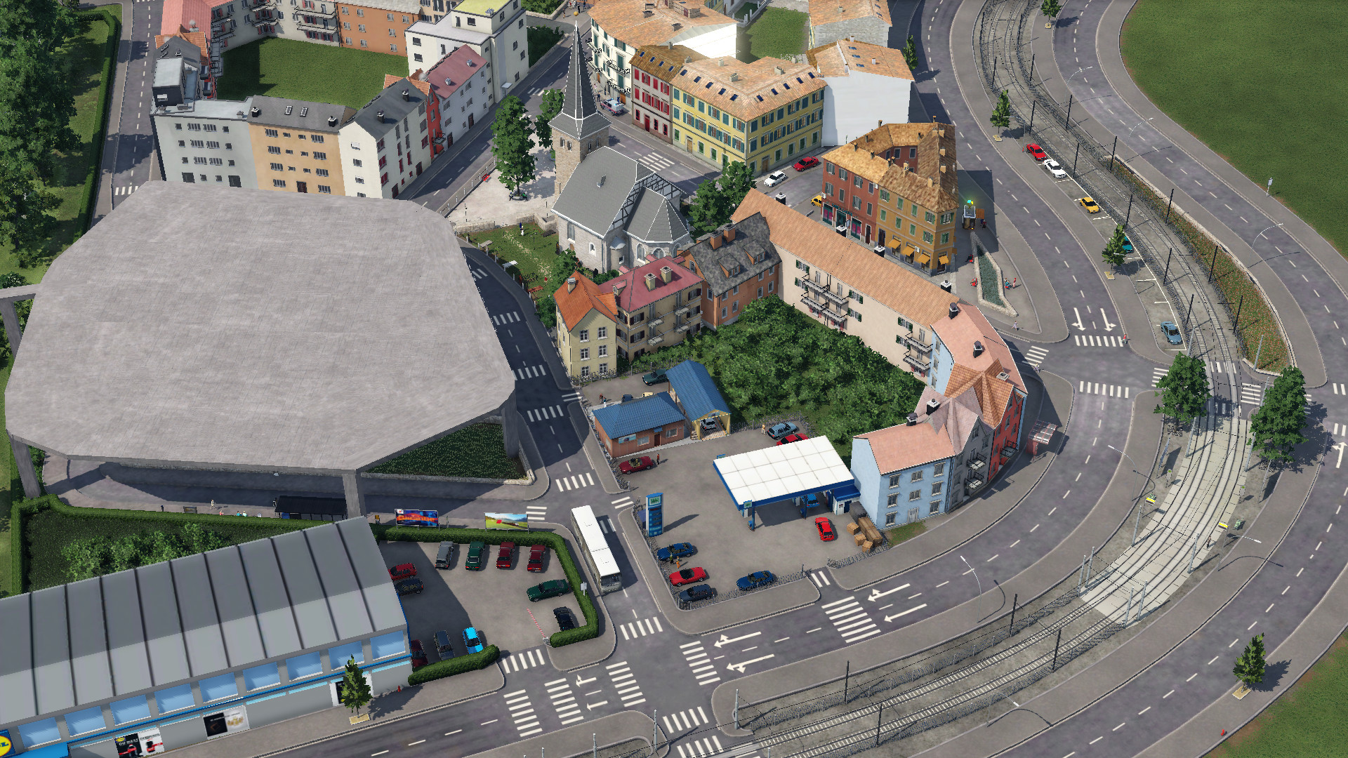 Der Stadtteil Seestadt nimmt langsam aber sicher Form an