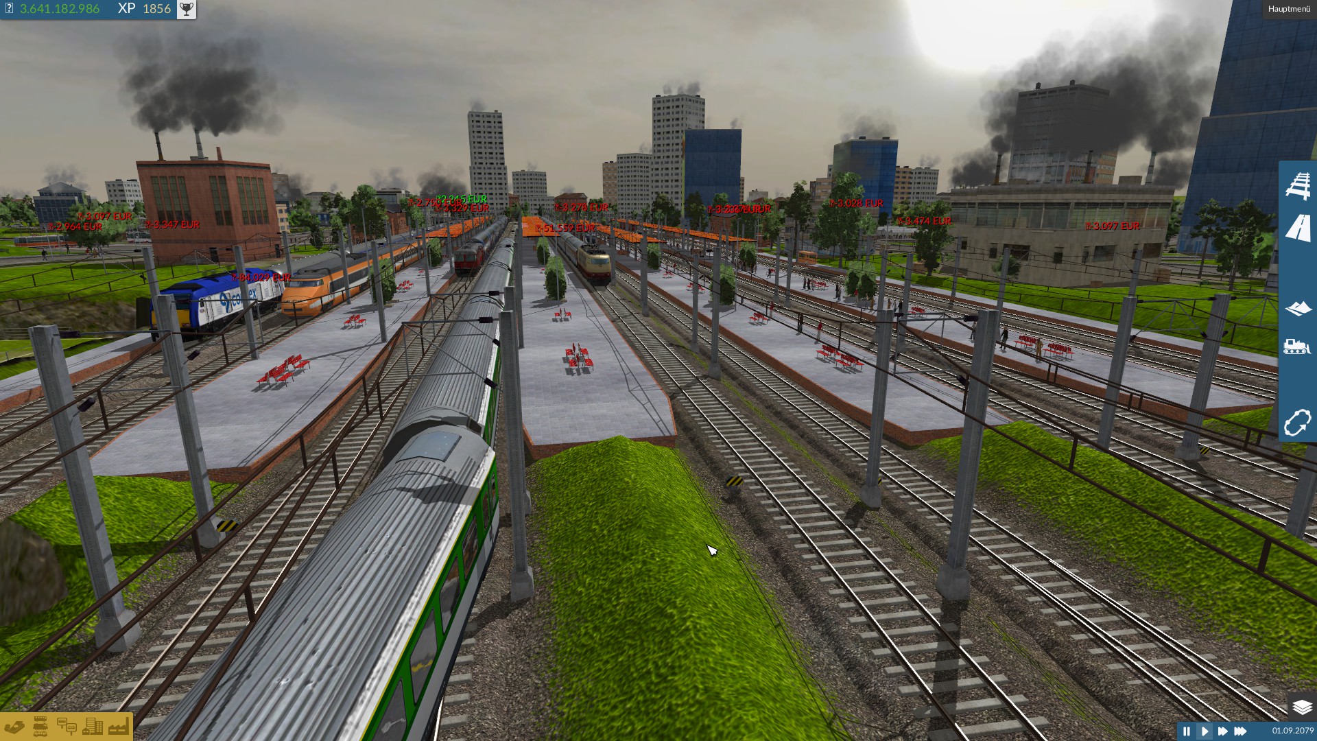 Langzeit Test 3 etwas Stress im Hbf