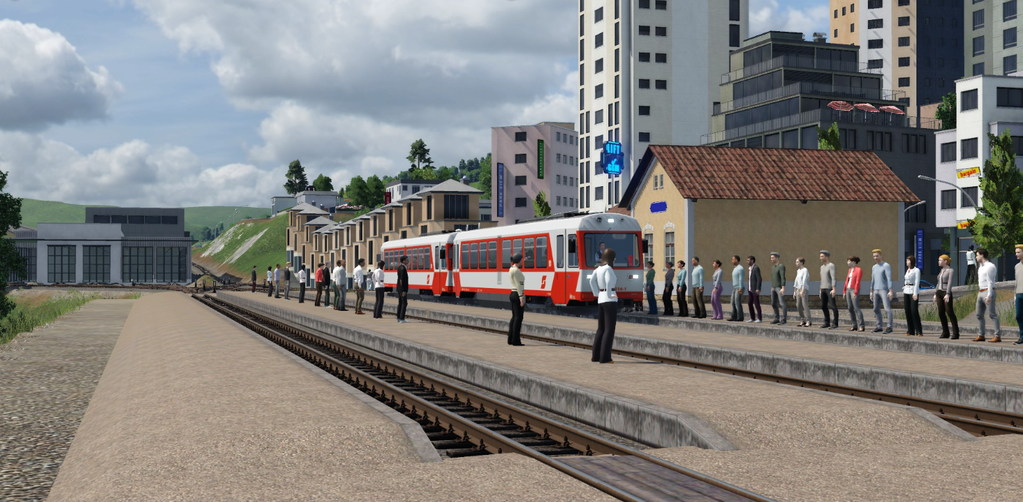 Der Bahnhof Gmünd NÖ