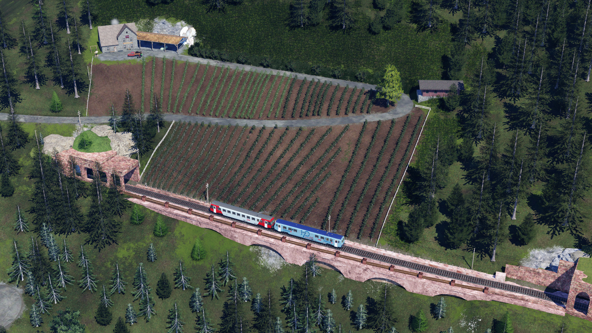 Alpenweinbau