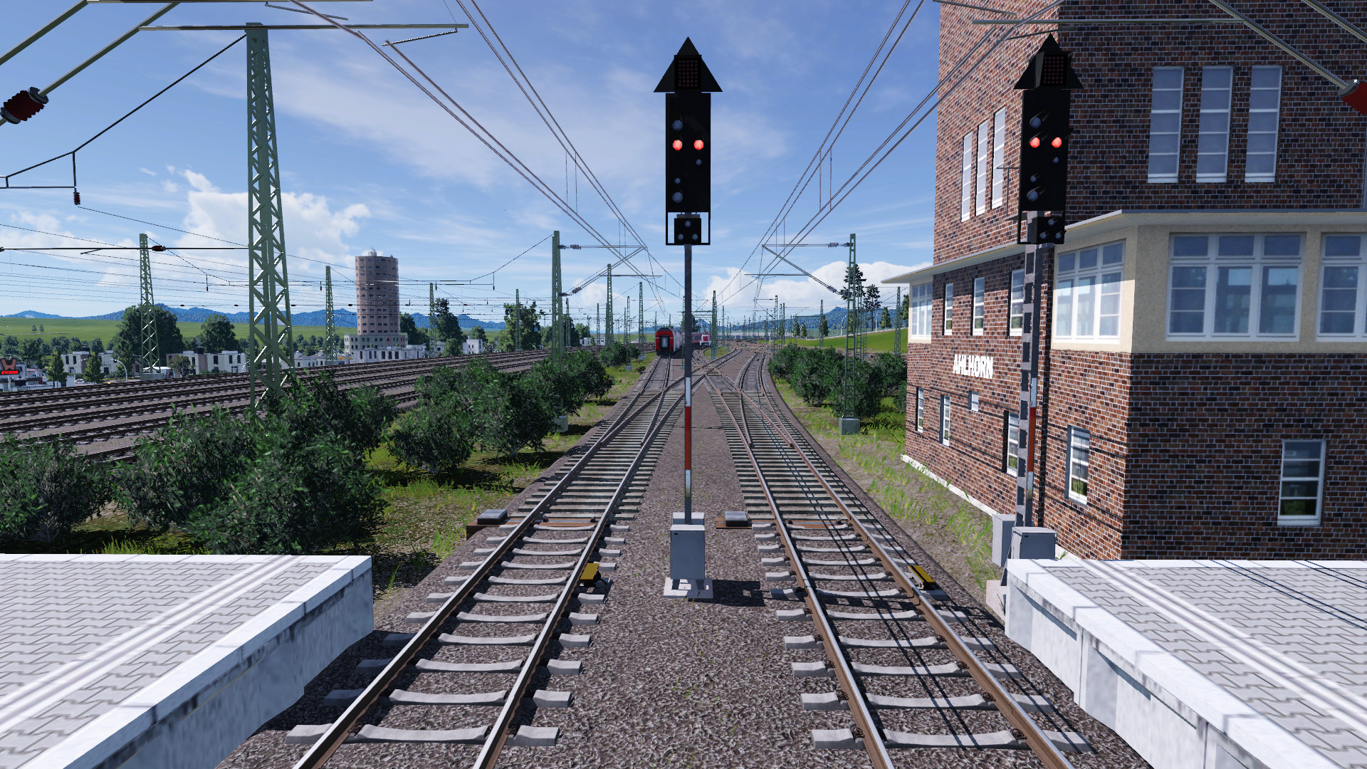 Bahnhofsausfahrt