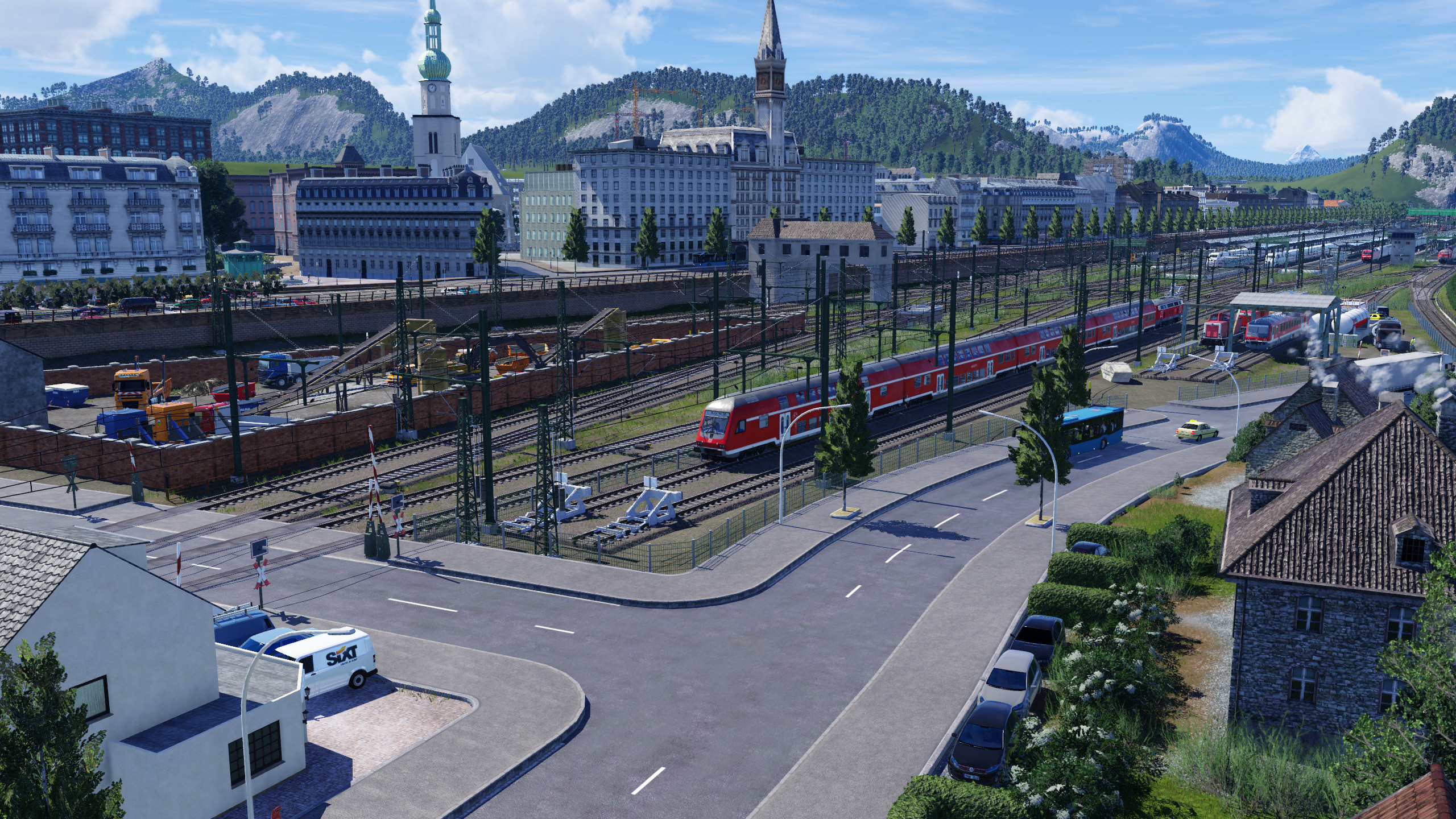 Eigentlich sollte es gar keine große Stadt auf der Karte geben...