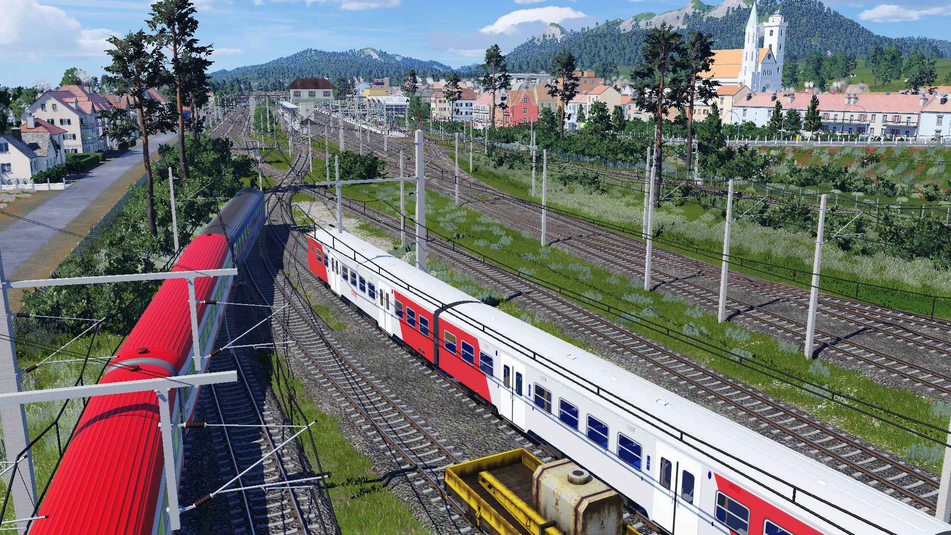 ÖBB 4020 macht sich auf den Weg aus dem Depot als REX 73
