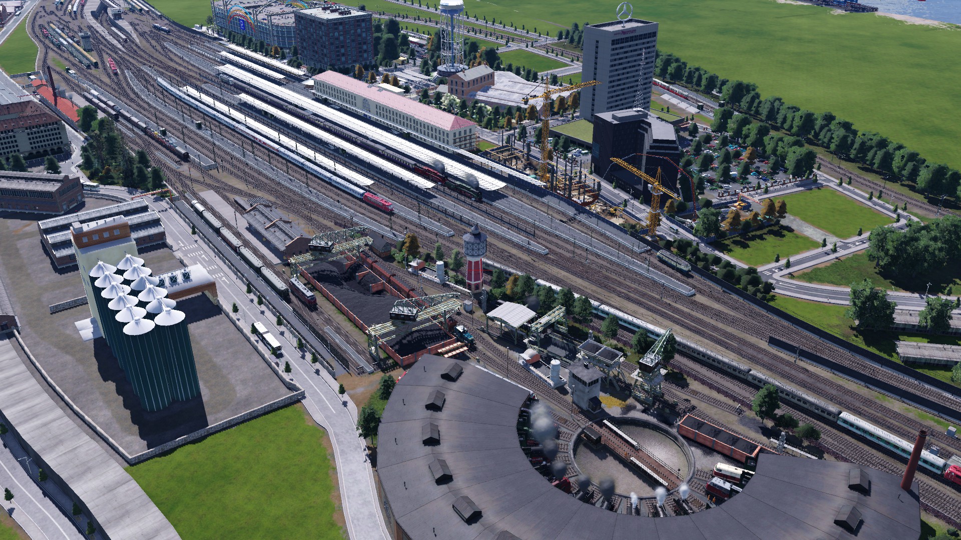 Salzberg Hbf - Die Umgebung wächst