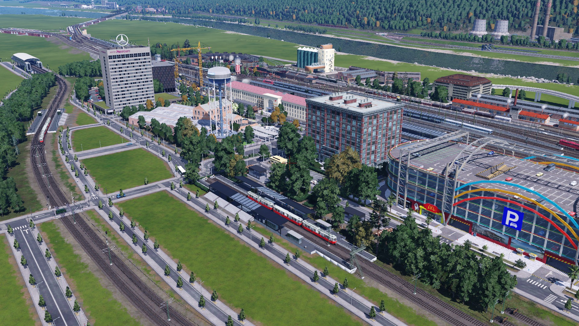 Salzberg Hbf - Die Umgebung wächst