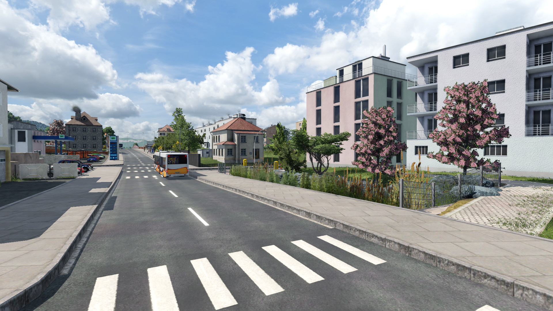 Luzernerstrasse mit dem vor 20 Jahren wieder freigelegten Bachbett