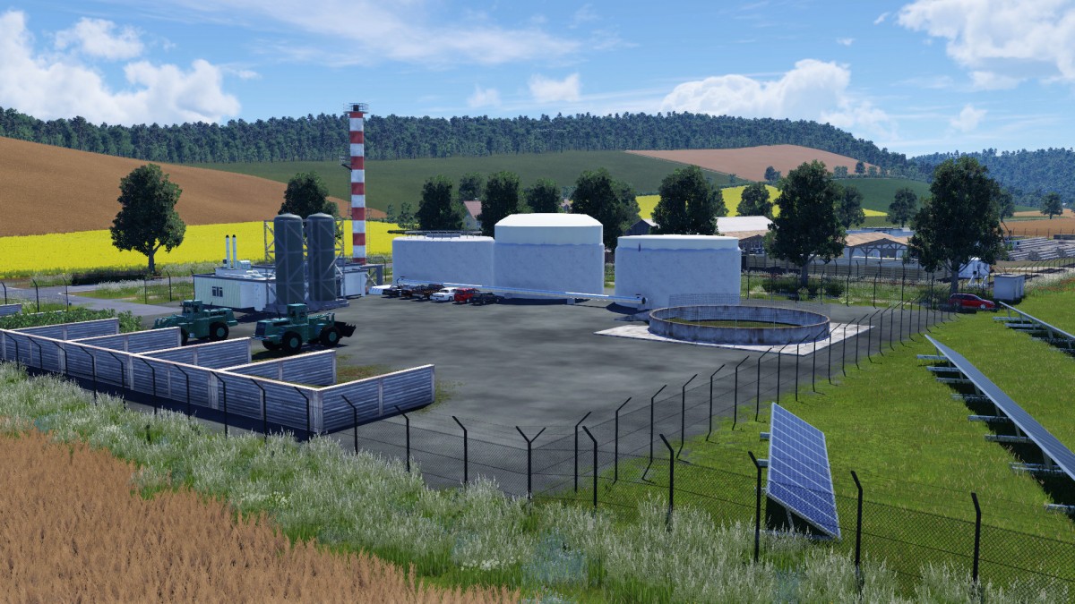 Biogasanlage und Photovoltaik