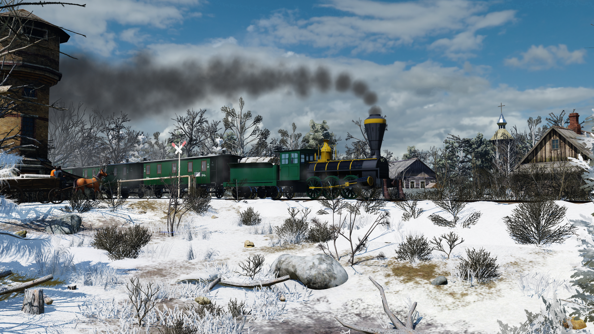 [TpF1] Snowy afternoon