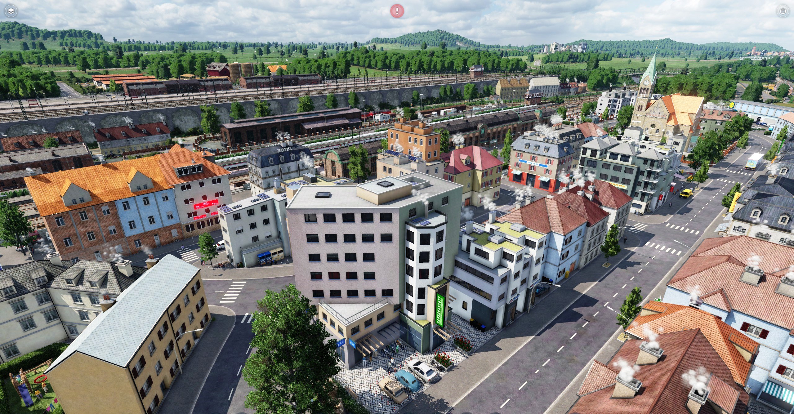 Rosenheim im Bau