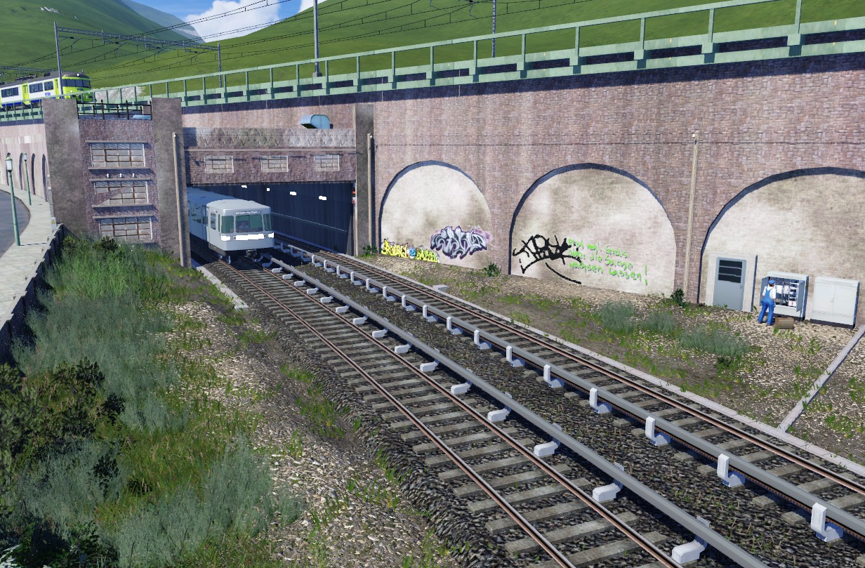 U-Bahn Tunnelportal