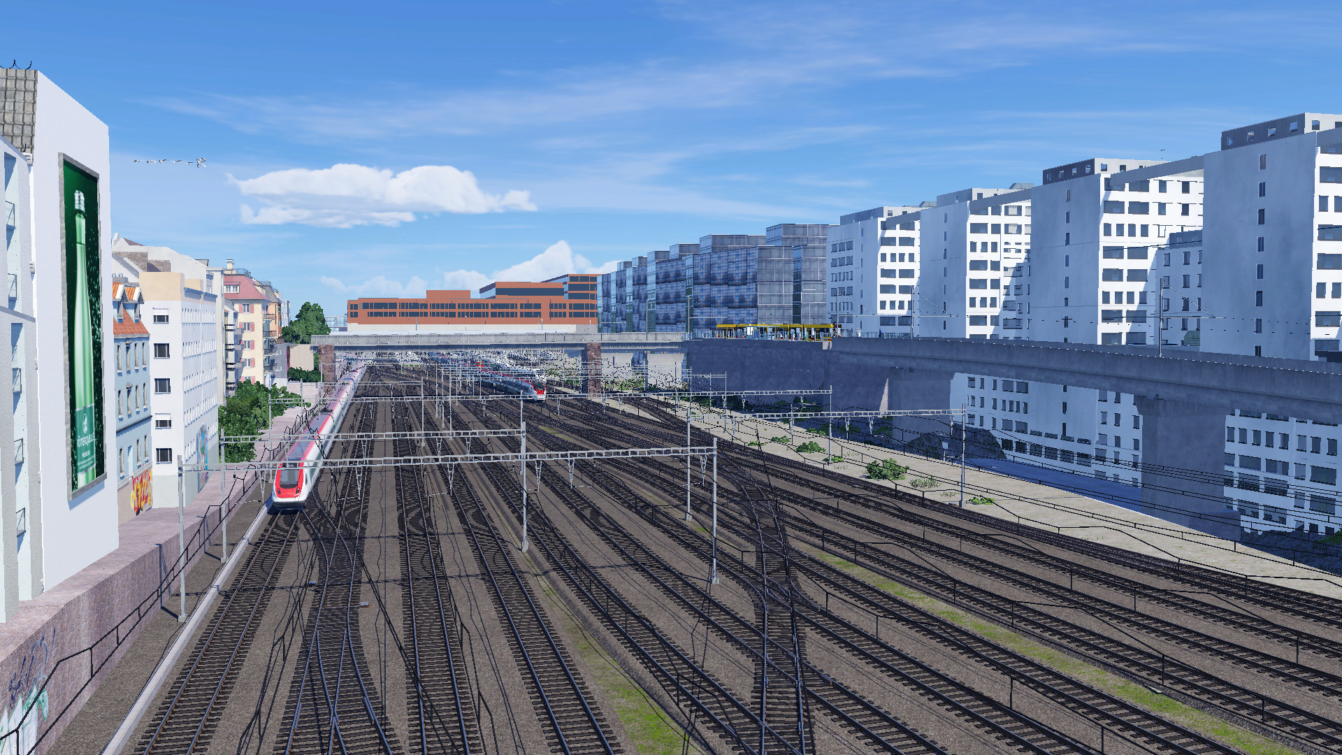Einfahrt Basel SBB