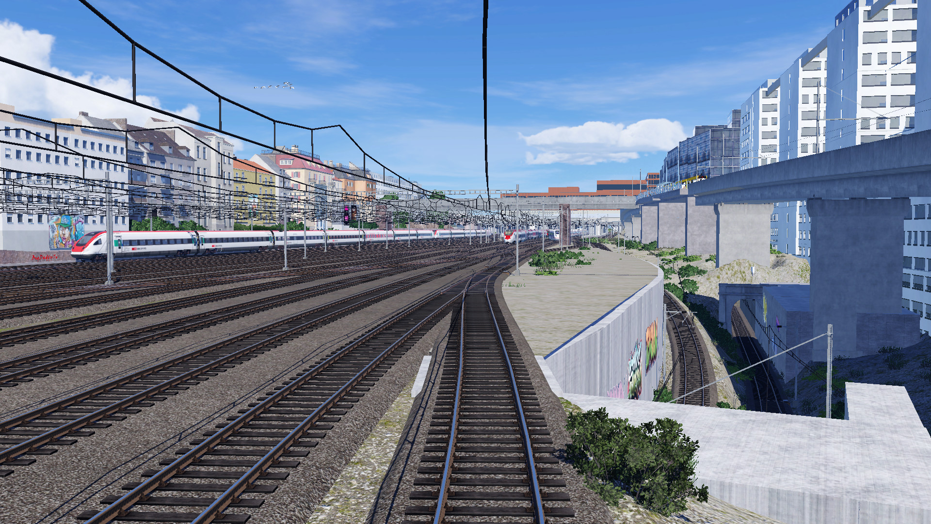 Einfahrt Basel SBB