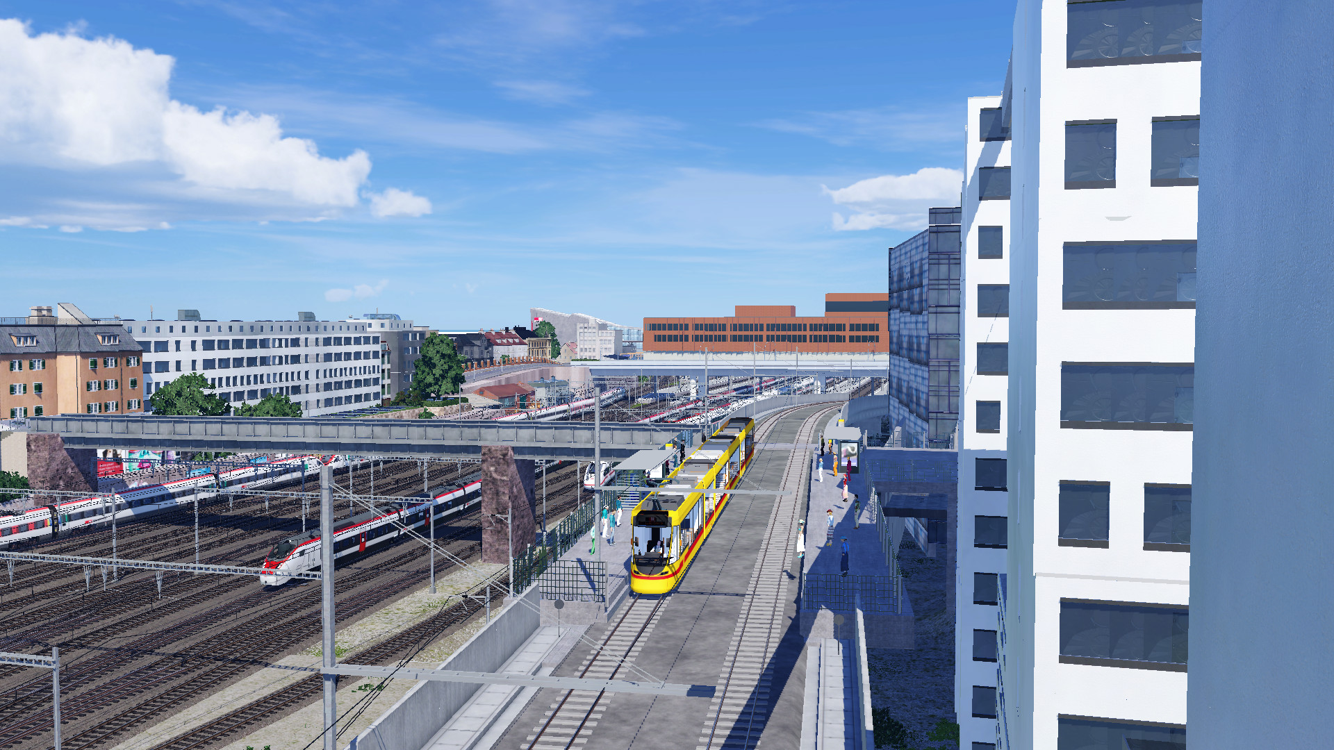 Einfahrt Basel SBB