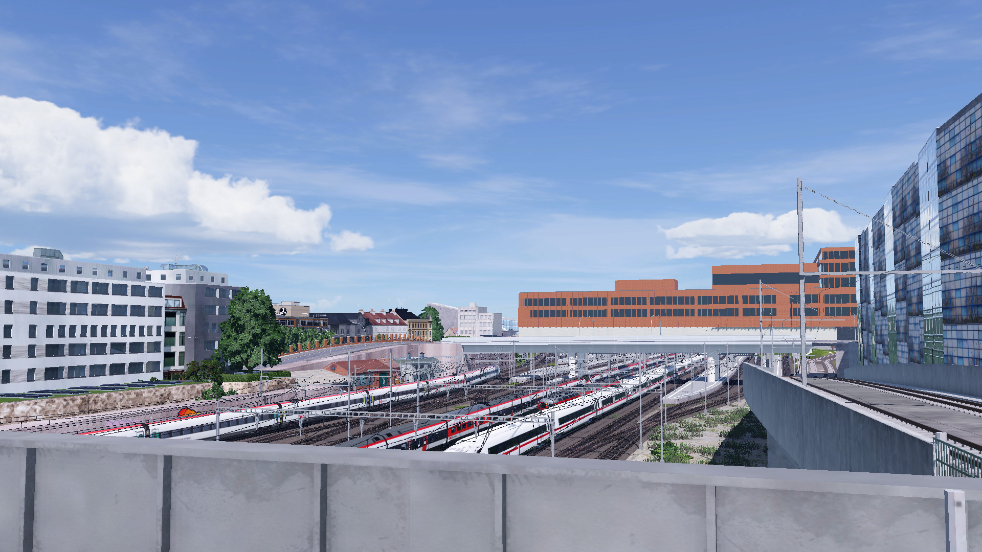 Einfahrt Basel SBB