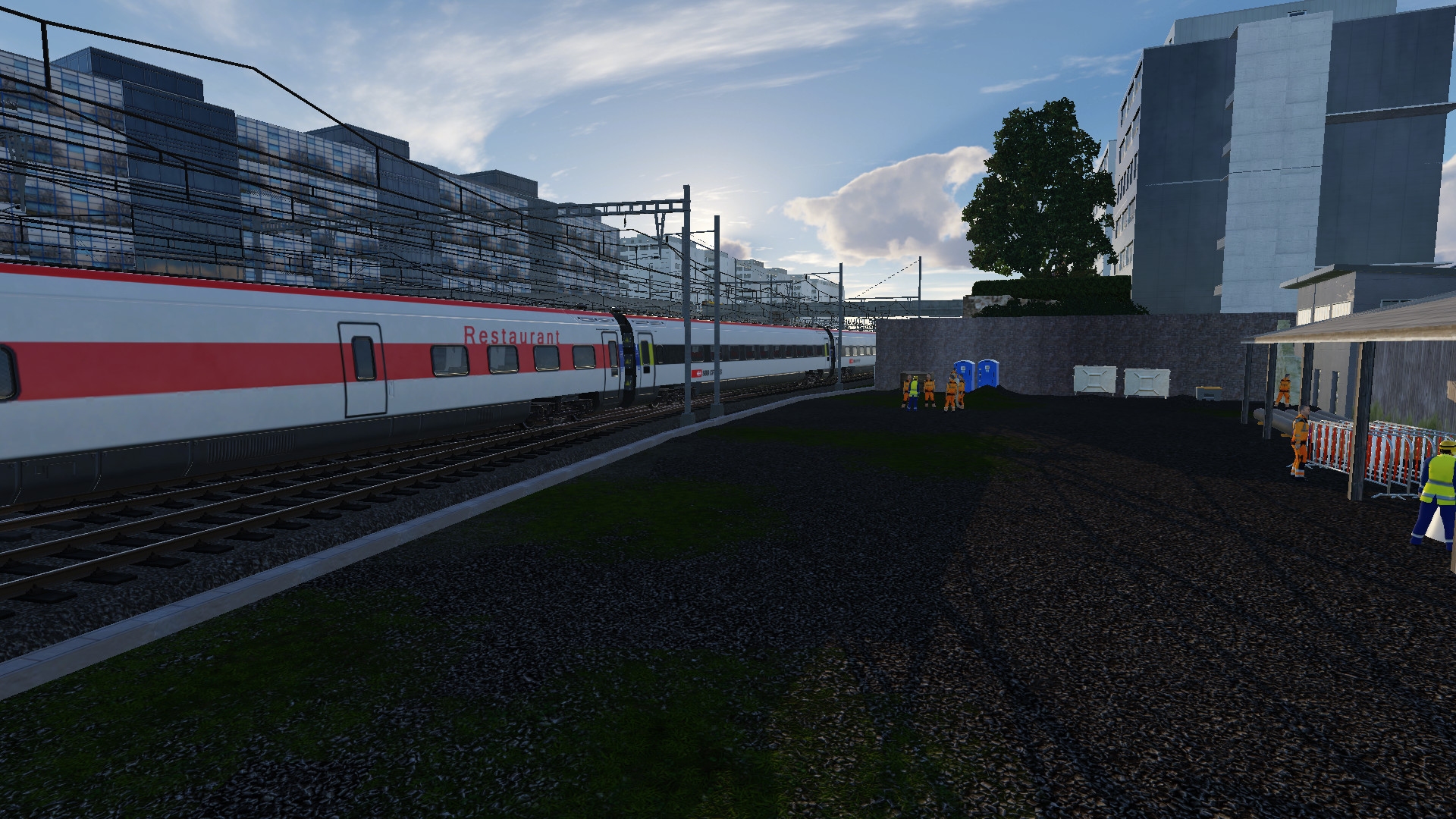 Einfahrt Basel SBB