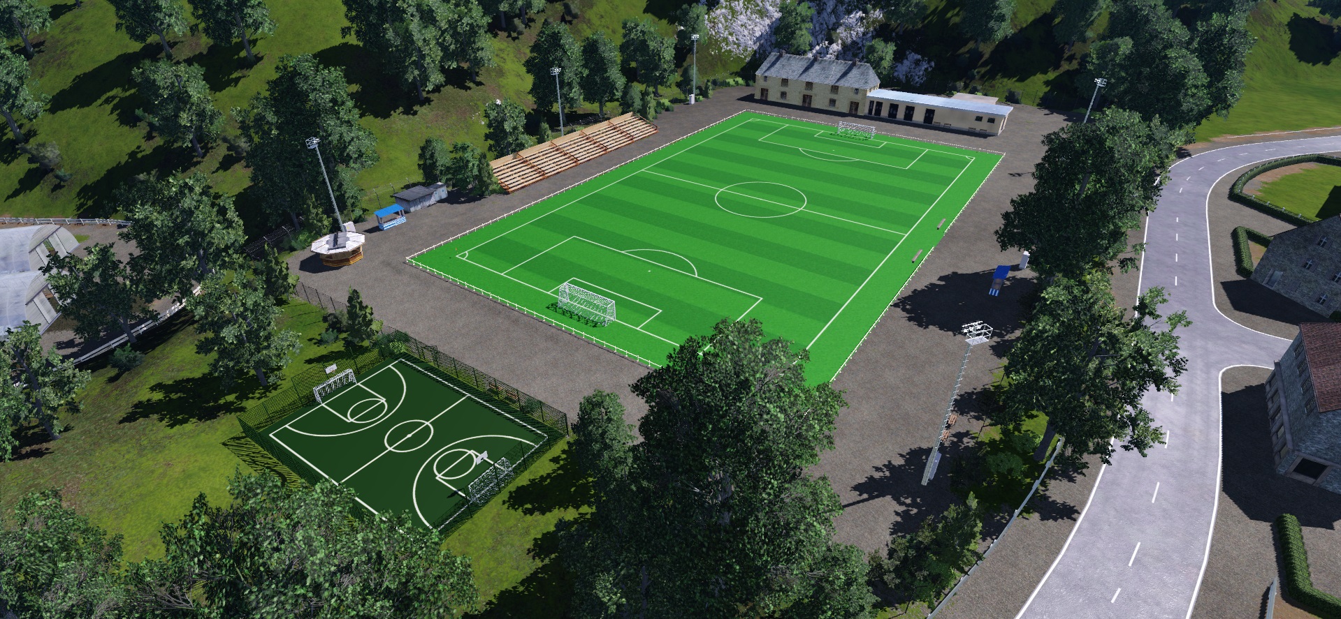 Sportanlage in Ermgau