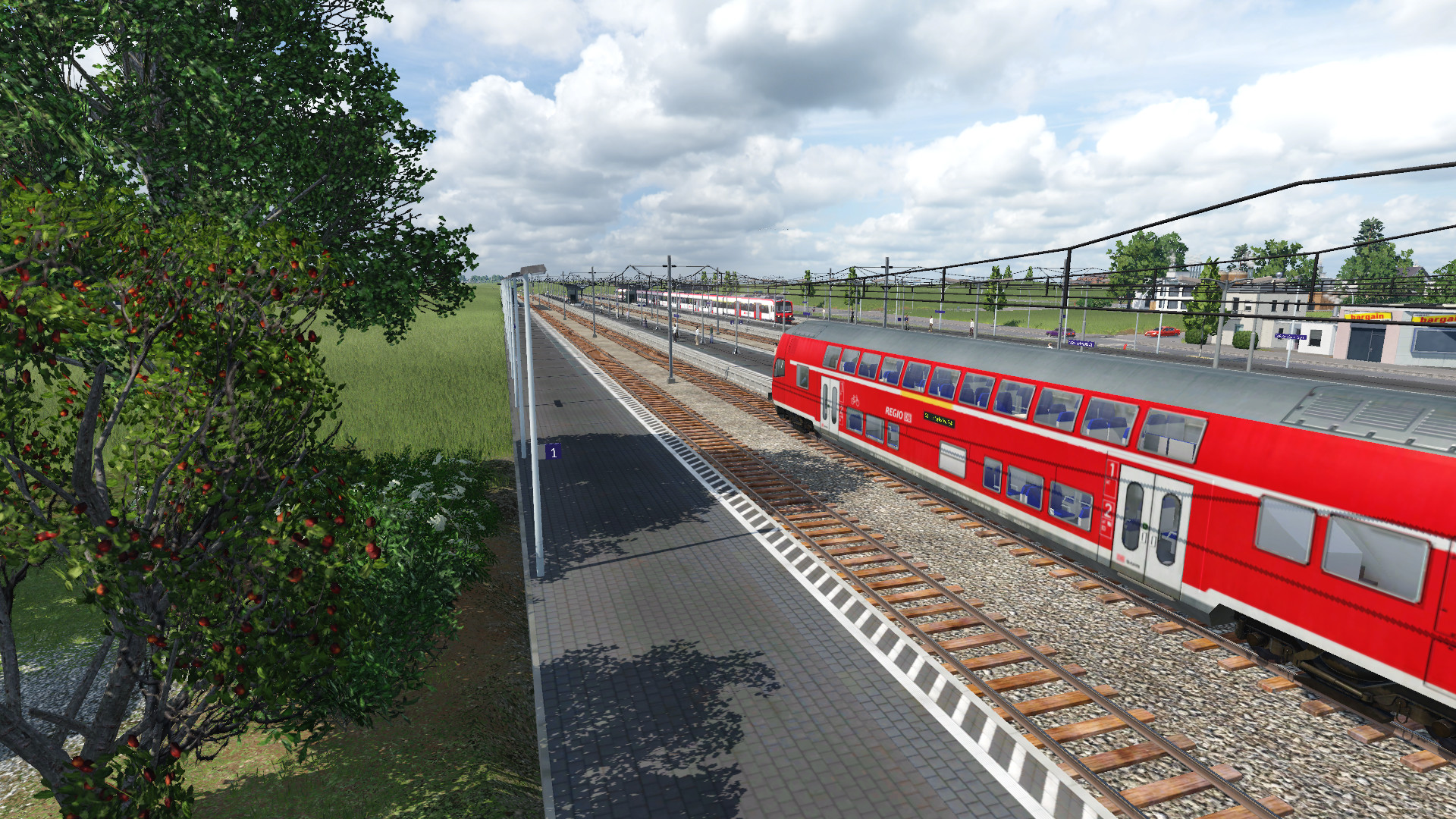 Bahnverkehr in Westerland(Sylt)