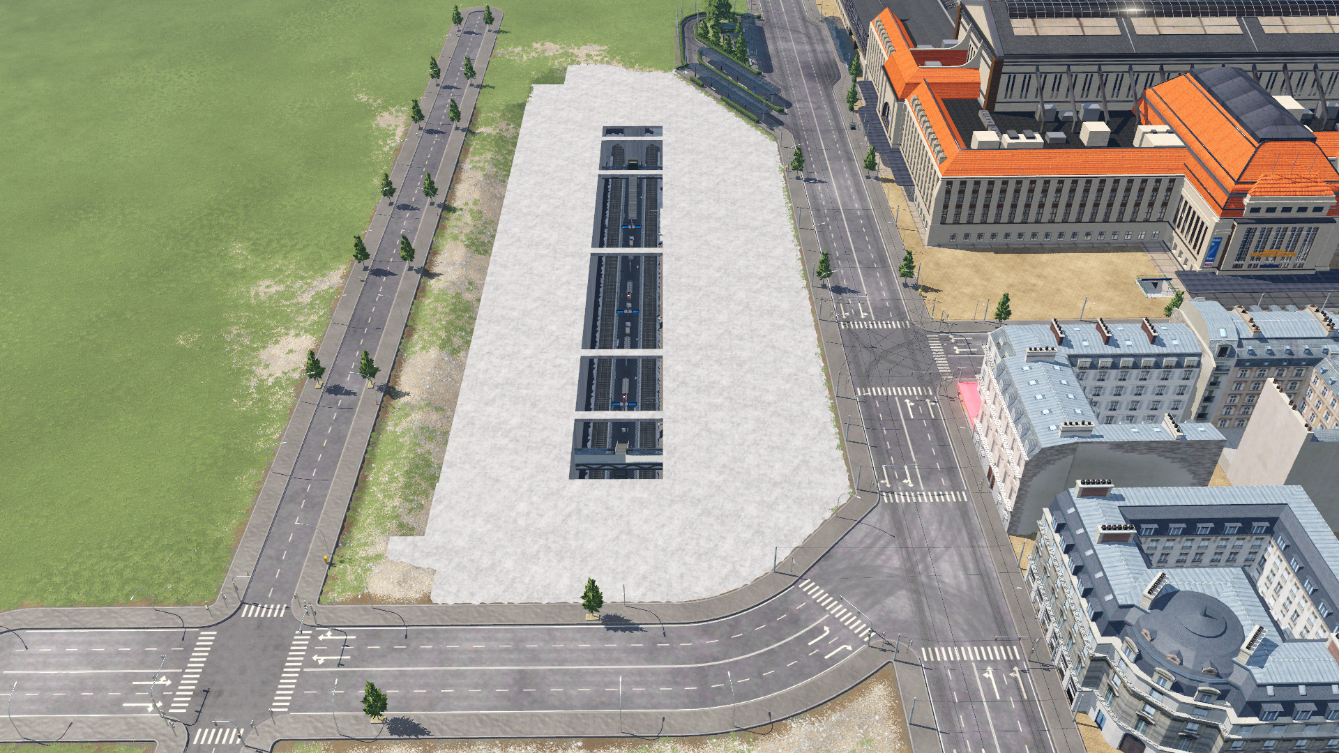 Baustart des City-Tunnels Vögele