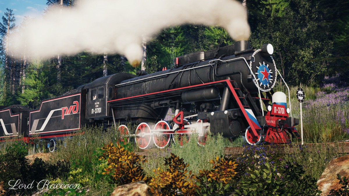 L-3701 Retro-Steam train